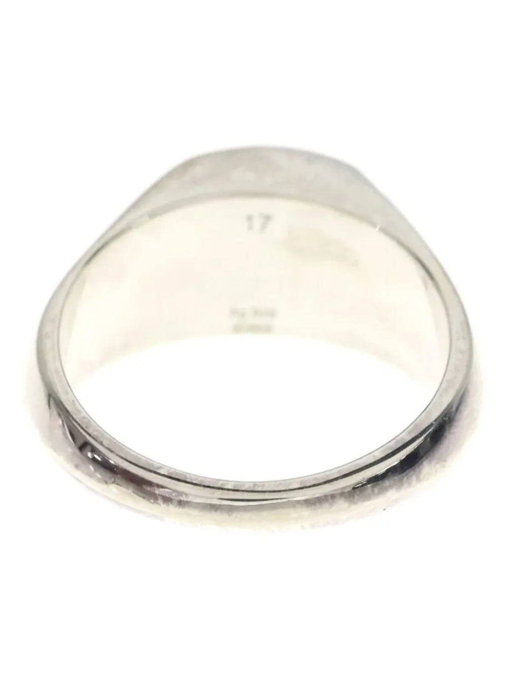 Gucci Trademark Slim Ring Silver